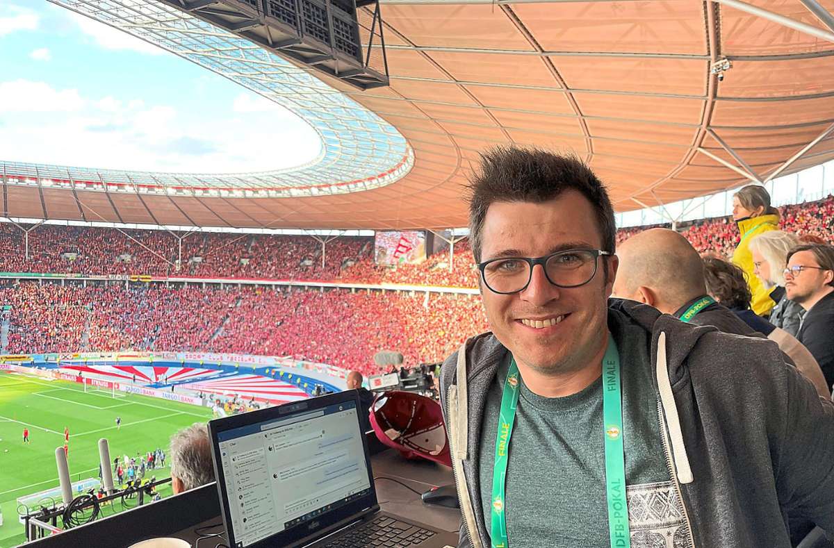 Live in Berlin So erlebte unser Reporter das DFB-Pokalfinale - Lahr