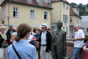 Die literarischen Spaziergänge auf Hermann Hesses Spuren sind sehr beliebt.  Foto: Tröger Foto: Schwarzwälder Bote