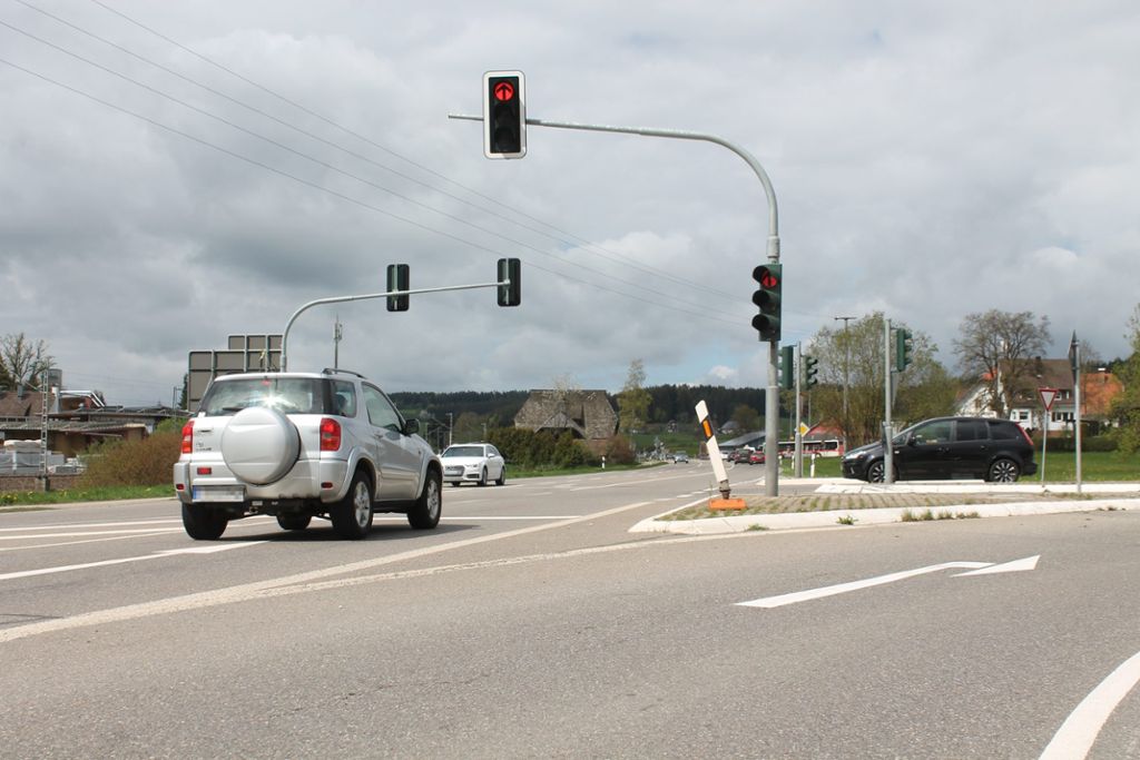 Die Kreuzung in Peterzell sorgt für Gesprächsstoff.