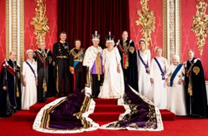 Viele „working Royals“ sind hochbetagt: Der Duke of Kent (links) zum Beispiel oder Prinzessin Alexandra (zweite von rechts). Foto: AFP/HUGO BURNAND