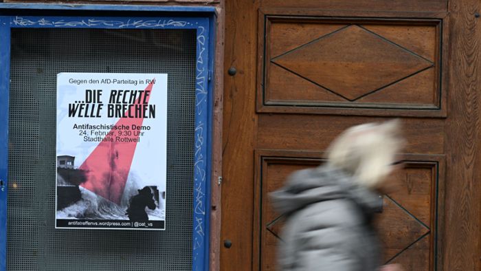 Ärger in Rottweil: Anti-AfD-Plakate stoßen auf Kritik