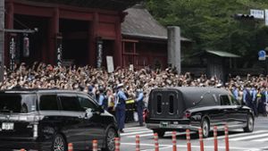 Japan nimmt Abschied von getötetem Ex-Premier