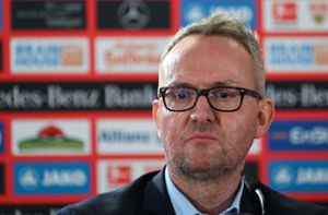 Alexander Wehrle: Der VfB-Boss ist in der Kader-Planung gefragt. Foto: dpa/Bernd Weißbrod