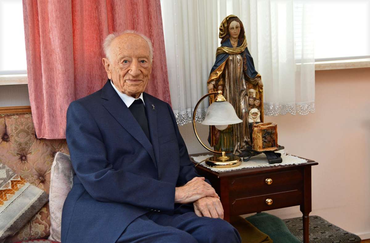 Priesterjubiläum in Sulgen: Alfons Miller ist seit 70 Jahren als Pfarrer tätig