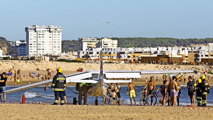 Horror am Strand bei Lissabon