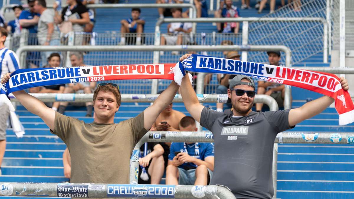 KSC gegen Klopp: Liverpool beißt sich in Karlsruhe (fast) die Zähne aus