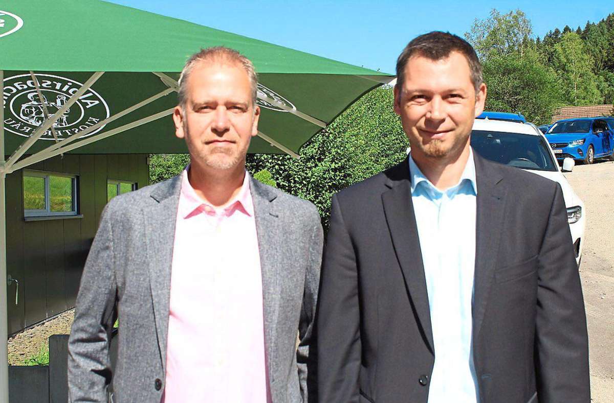 Die beiden Geschäftsführer und Inhaber Stefan Schaal (rechts) und Armand Oostendorp (links). Foto: Meinert