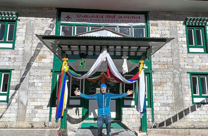 Nach fünf Jahren eröffnet: Albstädter setzte sich für Krankenhausbau im Himalaya ein