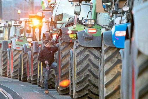 Die Bauernproteste – wie hier in Dresden – haben einiges ins Rollen gebracht.  Foto: Kahnert Foto: Schwarzwälder Bote
