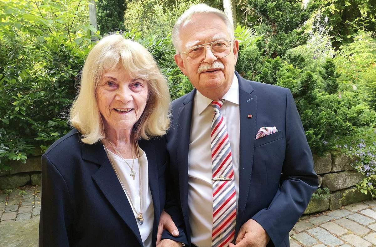 Seit 50 Jahren verheiratet: Jutta und Walter Spengler Foto: privat