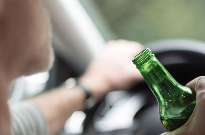 Unfall in Nagold: Alkoholisierter 39-Jähriger fährt gegen Auto