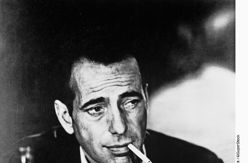 Beim Filmstar Humphrey Bogart galt die Zigarette als cool. Ist aber 60 bis 70 Jahre her und längst Vergangenheit. Foto: Mauritius, StZ