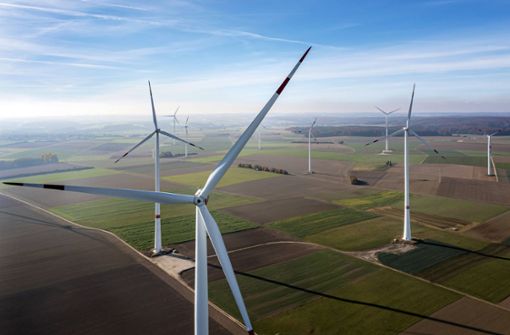 Ein Windpark auf der Schwäbischen Alb: Künftig sollen neue Windkraftanlagen  in  Baden-Württemberg schneller genehmigt werden. Foto: imago/Arnulf Hettrich