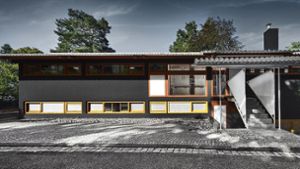 Die minimalistische Villa eines berühmten Architekten
