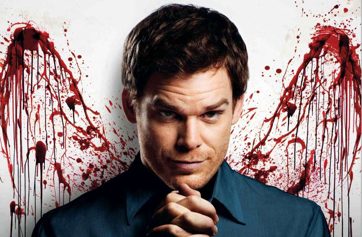 Michael C. Hall auf einem Plakatmotiv zur Serie „Dexter“ im Jahr 2011 Foto: imago images/Mary Evans