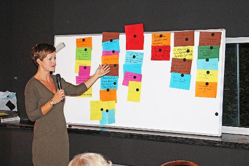 Moderatorin Katharina Maier freut sich auf viele Ideen und Anregungen der Albwerkstadt-Teilnehmer. Archiv-Foto: Raab Foto: Schwarzwälder-Bote