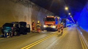 Unfall im Kirchbergtunnel – Durchfahrt kurzzeitig gesperrt