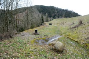 Besondere Herausforderungen bei der Sanierung der Finsterbach-Deponie brachte auch die umweltgerechte Ableitung von  Wasser  aus   unterschiedlichen Ursprüngen. Foto: Schwarzwälder Bote
