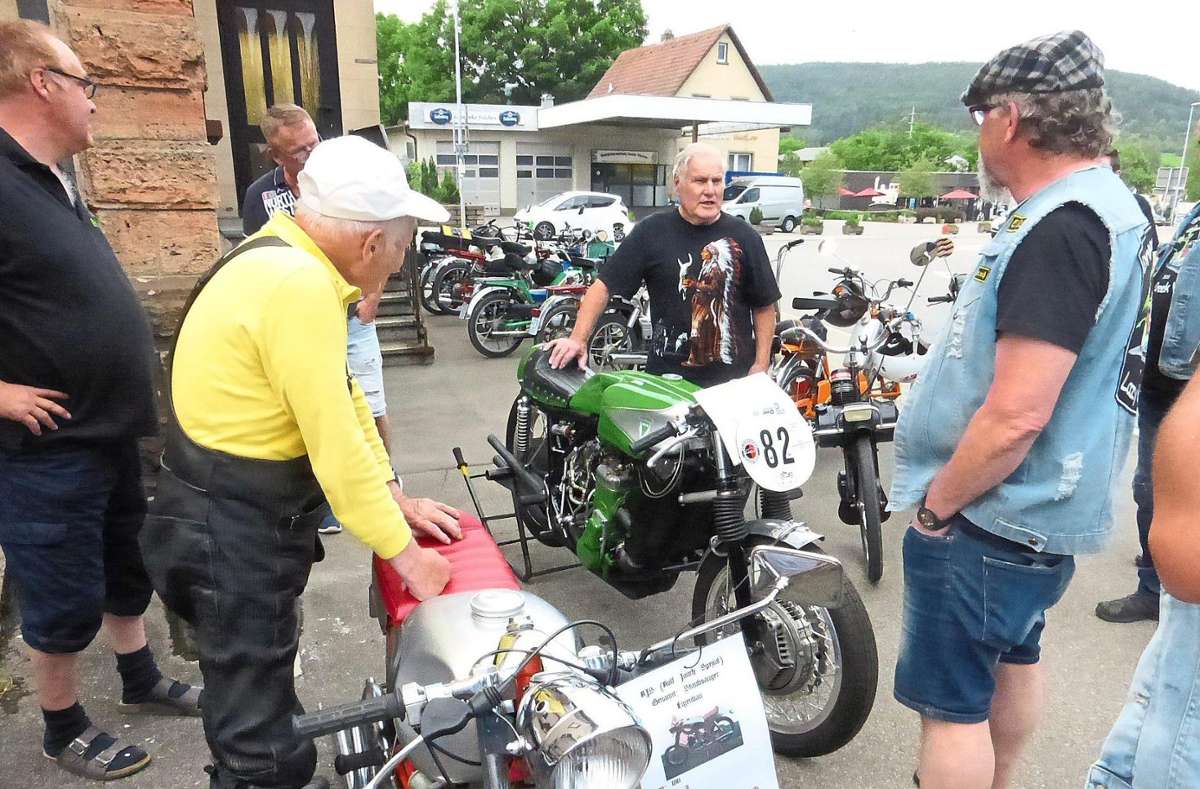 Die regelmäßig angebotenen Events des Moped- und Technikmuseums werden gut angenommen. Das Bild wurde bei der Wiedereröffnung im Juli aufgenommen