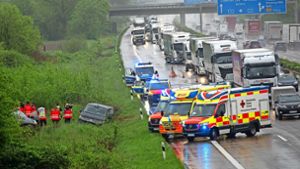 Autobahn nach Unfall bei Appenweier teils gesperrt