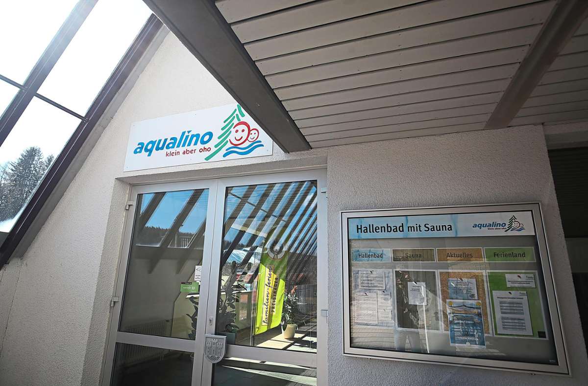 Das Hallenbad Aqualino in Unterkirnach ist geschlossen. (Archivbild) Foto: Eich