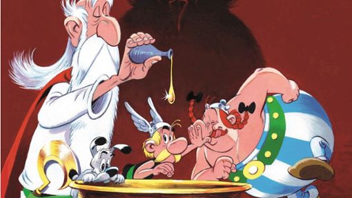 „Das Geheimnis des Zaubertranks“ heißt ein Asterix-Band. Können jetzt auch die Eutinger Gemeinderäte auf einen Zaubertrank zurückgreifen? Und wird Eutingen das aufmüpfige Gallien des Landkreises? Foto: obs/Egmont Ehapa Media GmbH/Egmont Ehapa Media