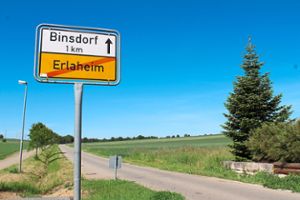 Unweit des Erlaheimer Ortsausgangs Richtung Binsdorf sollen 14 Grundstücke erschlossen werden.Foto: Schnurr Foto: Schwarzwälder Bote