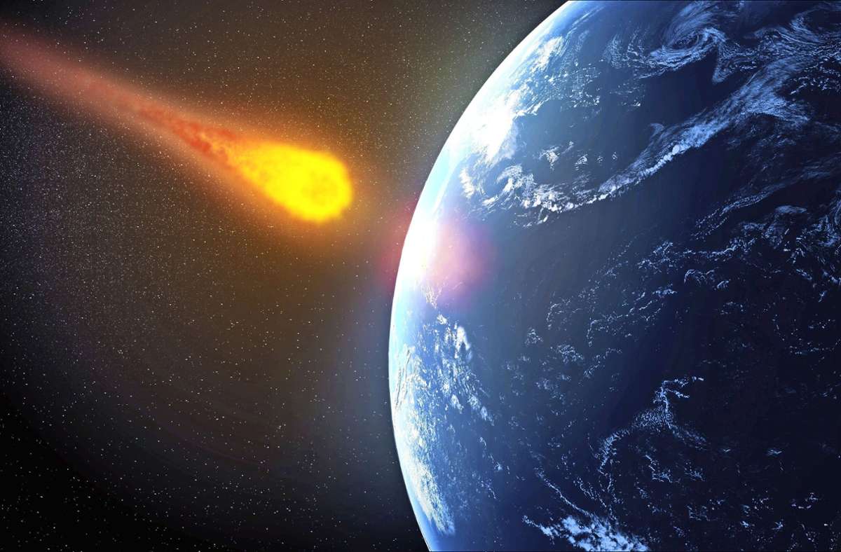 Trost in schwierigen Zeiten: Ein Asteroid wird uns vorerst nicht treffen. Foto: imago/Science Photo Library