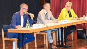 Drei Kandidaten stellen ihre Ziele in Wolfach vor