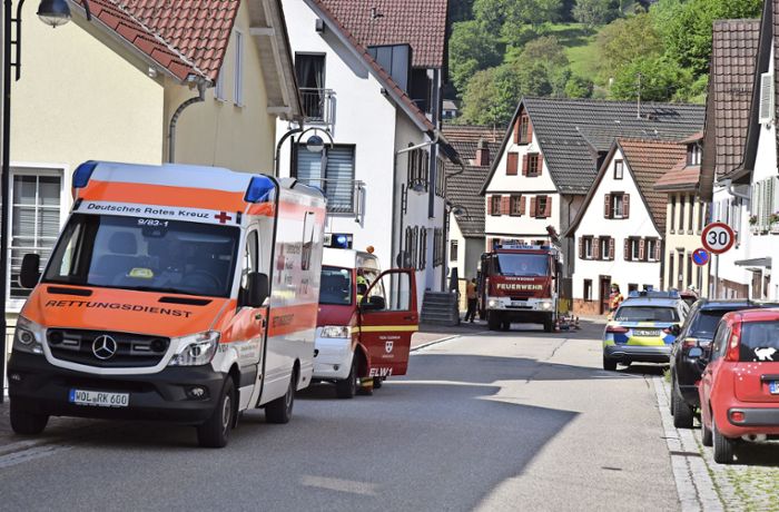 Feuerwehreinsatz in Schiltach: Asche in Karton ausgeleert: Brandalarm