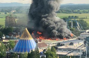 Bei dem Brand im Europa-Park war Schaden in Höhe von mehr als 50 Millionen Euro entstanden. Foto: dpa
