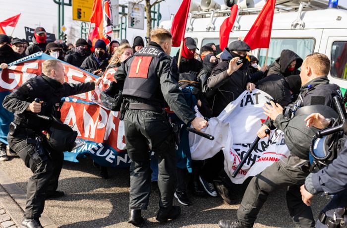 AfD-Parteitag in Offenburg: Zusammenstöße und Verletzte bei Protesten