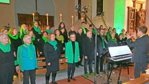 Beim Adventskonzert stellten die Sänger des Chors ihr Können unter Beweis Foto: Axel Dach