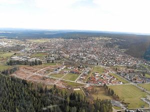 Das Baugebiet Kohlstätter Hardt von oben. Foto: Archiv-Foto: Schwark
