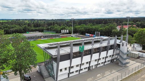 Die Stuttgarter Kickers werden nicht am Samstag in der MS Technologie-Arena auflaufen. Foto: Marc Eich