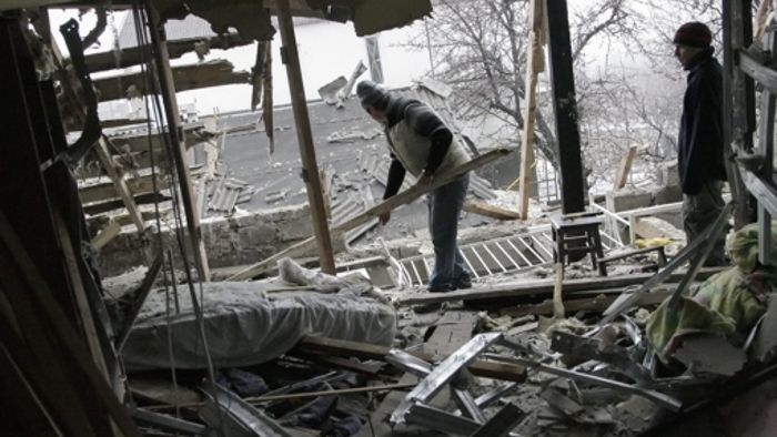 13 Tote bei Beschuss in Donezk