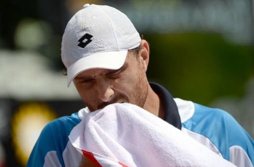 Die Australian Open sind für ihn beendet: Michael Berrer. Foto: dpa