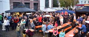 An verschiedenen Bereichen waren beim Stadtfest 2017 Musik und Auftritte geboten, hier an der Bühne vor St. Maria. Archiv-Foto: Wegner Foto: Schwarzwälder Bote