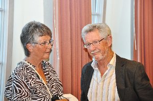 Das Ehepaar Maria und Werner Waßmer sind die Macher des Asylhelferkreises.  Foto: Bächle Foto: Schwarzwälder-Bote