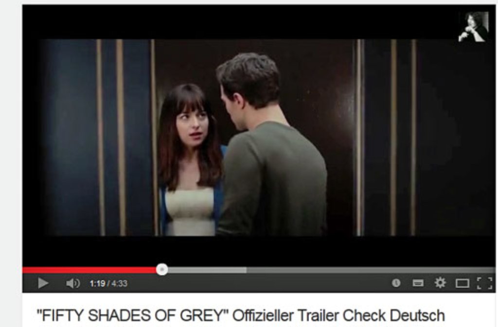 Diese Szenen aus dem Trailer von Fifty Shades of Grey gehen schon jetzt um ...