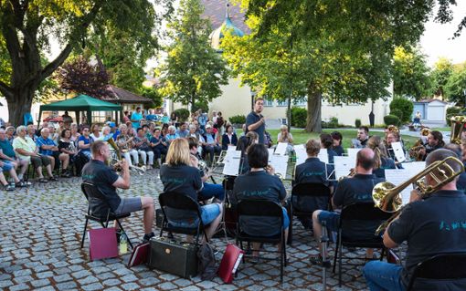 Ein Konzert im Wilhelm-Keinath-Park hat der Musikverein Winterlingen gegeben. Foto: Kaul Foto: Schwarzwälder Bote