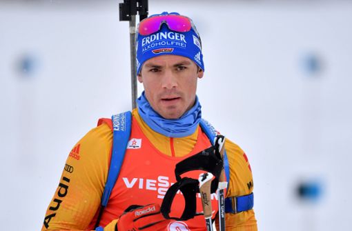So kennen die Biathlon-Fans Simon Schempp – mit seinem Rücktritt im Januar hat für den Uhinger ein neues Leben begonnen. Foto: imago/Frank Hörmann