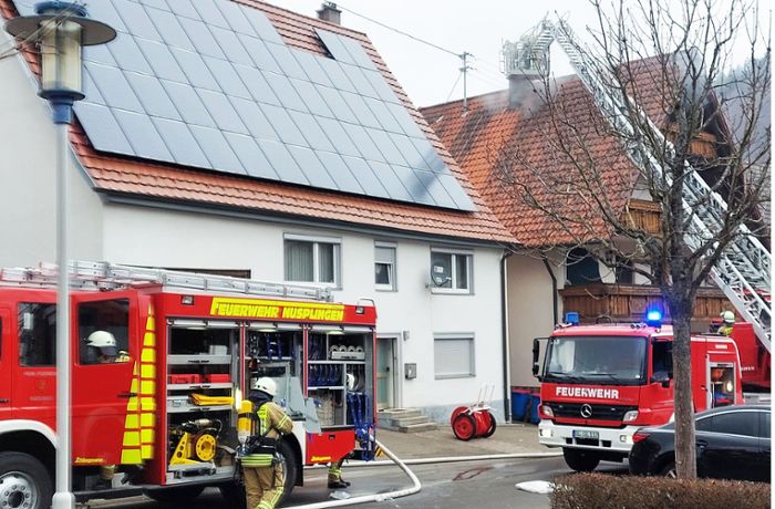 Kaminbrand in Nusplingen: Hauptakteur war der Schornsteinfeger