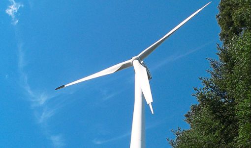 Seit Februar steht die Windkraftanlage auf der Langenbrander Höhe in Schömberg still. Die Foto: Krokauer Foto: Schwarzwälder Bote