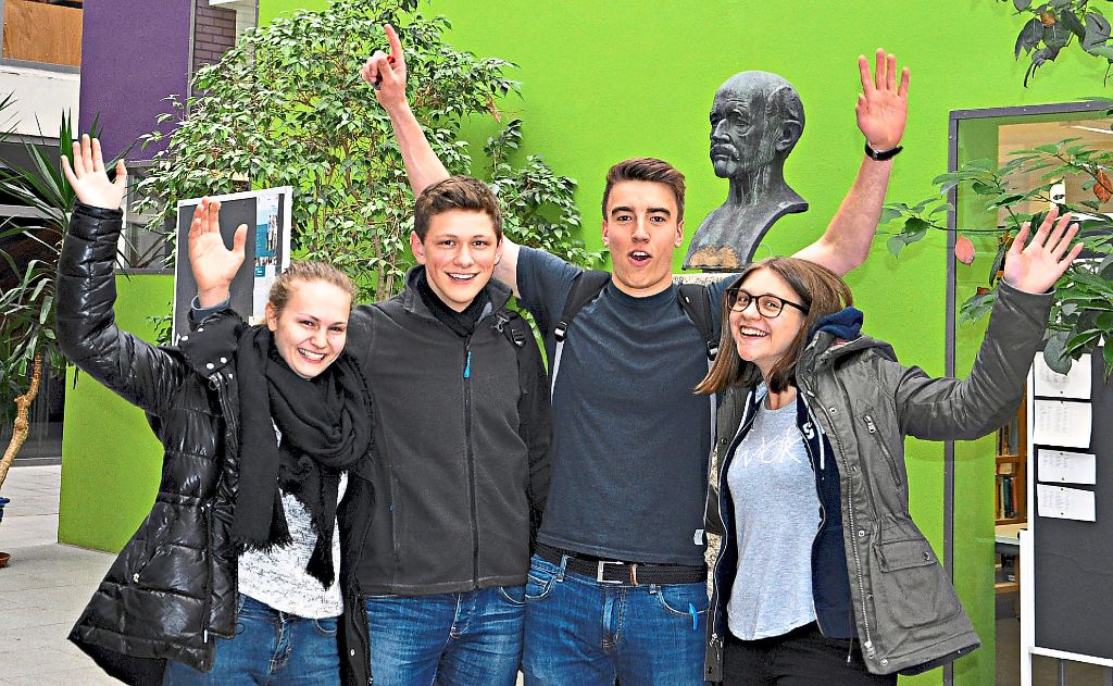 Die erste Abiturprüfung haben auch die Schüler des Max-Planck-Gymnasiums in Lahr hinter sich gebracht.