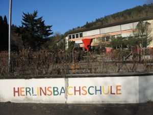 Der B-Bau der Herlinsbachschule soll energetisch saniert, der C-Bau abgerissen werden. Foto: Jehle Foto: Schwarzwälder Bote