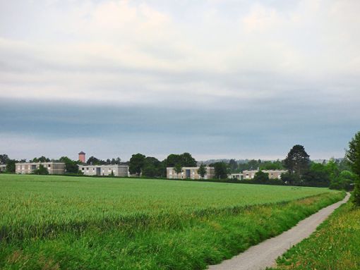 Der Weg zwischen der Siedlung Haugenstein und dem Wohngebiet Mühlwasen Foto: Trommer Foto: Schwarzwälder Bote
