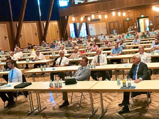 Mit Spannung erwartet wurde die  Vertreterversammlung der Volksbank Baiersbronn/Murgtal. Foto: Voba Foto: Schwarzwälder Bote