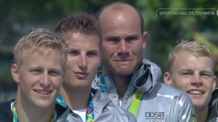 So weint sich Max Hoff zum Olympia-Gold