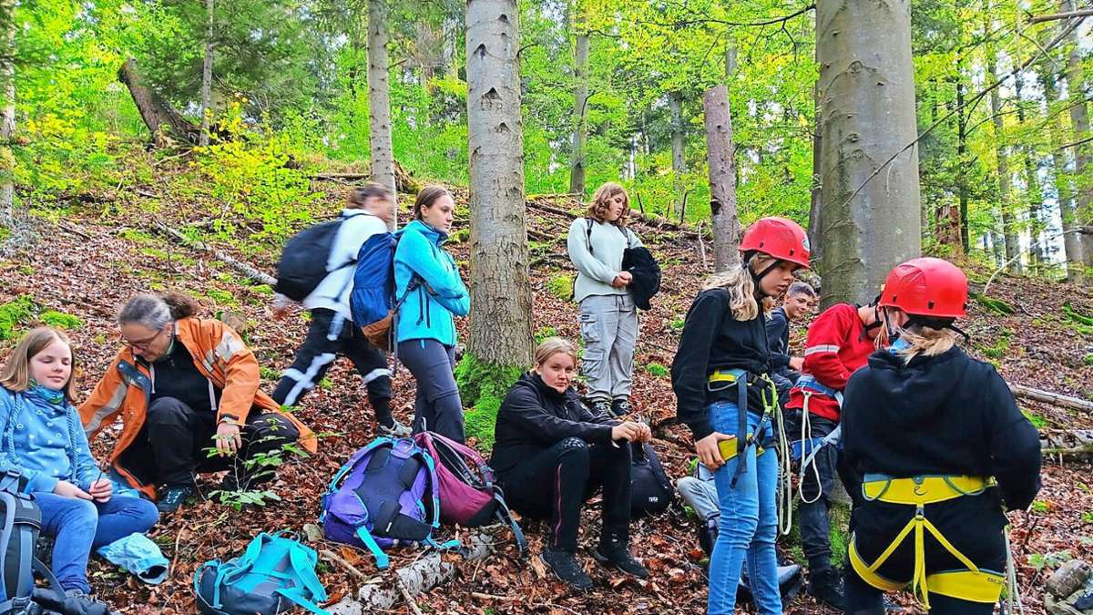SWV-Jugendgruppe: Haiterbacher Jugendliche erleben Survival-Kurs